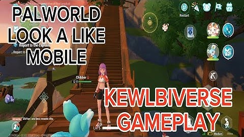PALWORLD Look a like game/Kewlbiverse gameplay - New release mobile game Nov. 2024