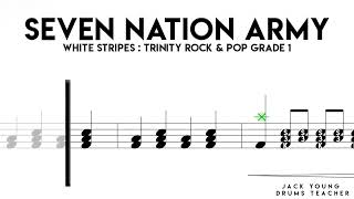 Seven Nation Army - Trinity Rock & Pop Drums Grade 1 OLD