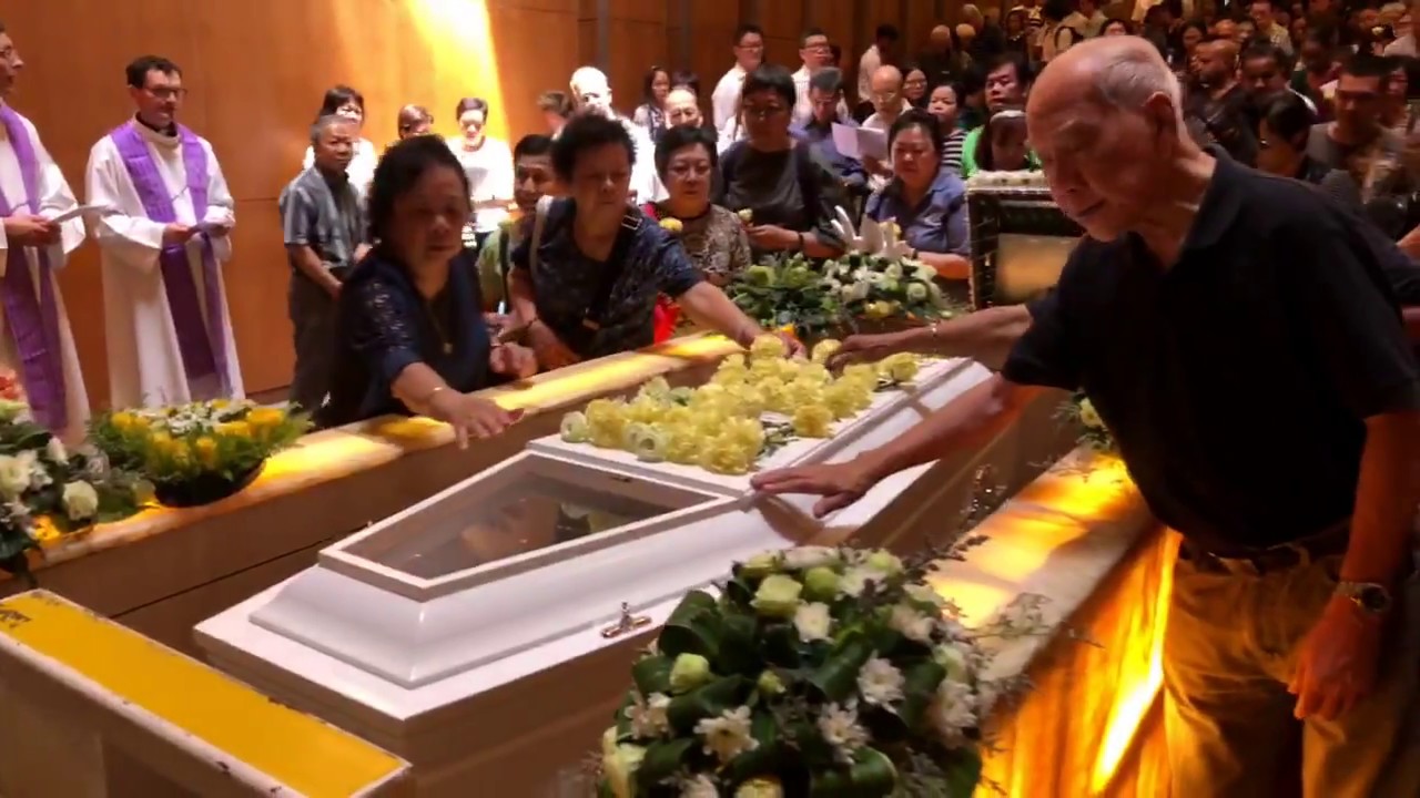 20180130 Funeral Of Rev Fr Louis Loiseau, MEP (Crematorium) - YouTube