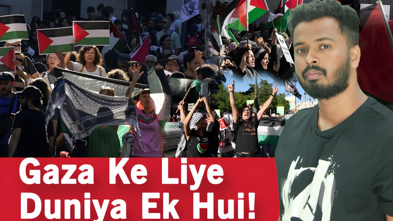 Spain, Turkey, Yemen Mein Pro-Palestine Rally—Israel Ko Global Takkar