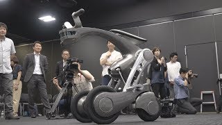 バイクに変形するロボット 千葉工業大、未来のバイク