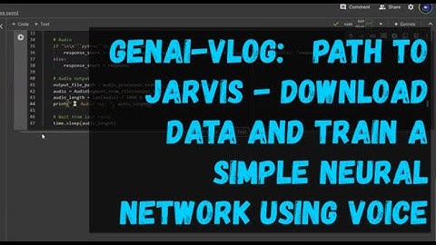 Path to JARVIS - End to end voice command AI Agent to train neural network for me