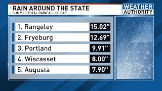 Rain around the state: Rangeley tops summer rainfall with over 15 inches since June