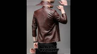 Buy Modern Slim Fit Men Leather Jacket Exclusively At Lestyleparfait.com
