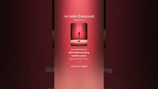 Rise inside - Jiska Hachmer