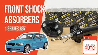 How to replace the front shock absorbers BMW 1 Series E87 ➿