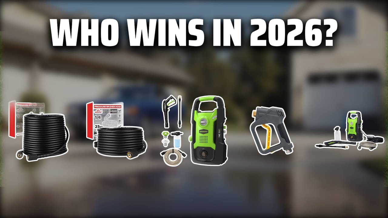 The Top 5 Best Greenworks Pressure Washer in 2026 - Must Watch Before Buying!