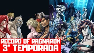 RECORD OF RAGNAROK 3 TEMPORADA  QUANDO LANÇA NA NETLIX? - DATA DE  LANÇAMENTO! 