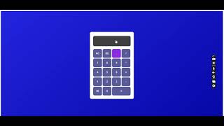 calculator using React js and hosting on Vercel || Coding ninjas project