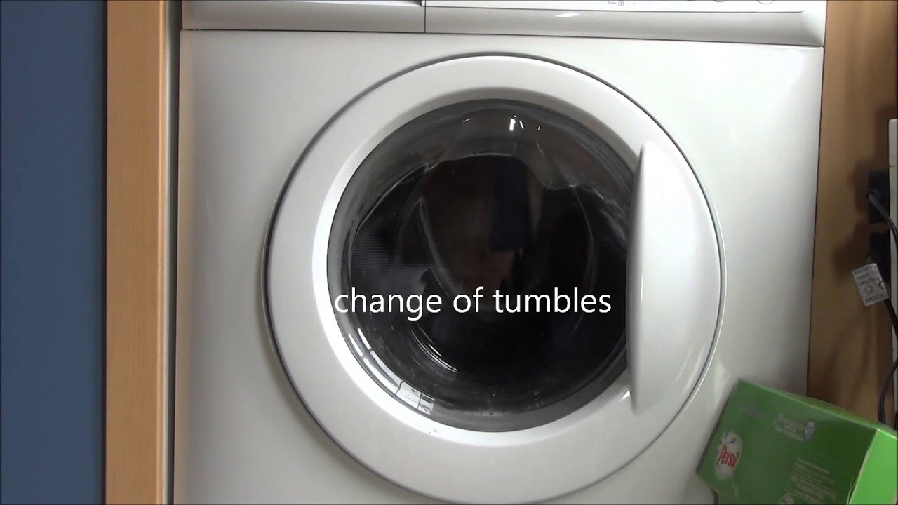 Zanussi Aquafall ZWHB7160 washing Machine Cotton 30'c YouTube