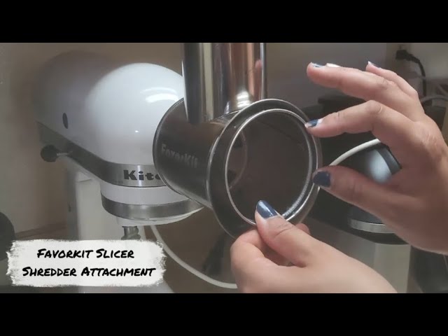 Product Review  KitchenAid Slicer/Shredder Attachment - Windy