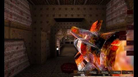 The Plank Time Launcher preview, a weapon from Qalammort mod for Quake under Darkplaces.