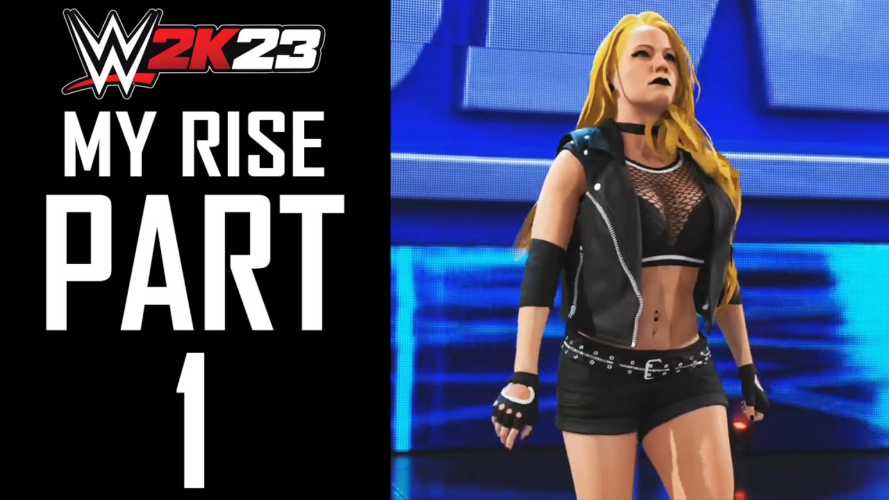 WWE 2K23 My Rise The Legacy Gameplay Walkthrough Part 1 "A