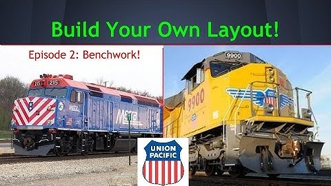 Building a Model Railroad Episode 2: Benchwork, Cork, and Fascia.