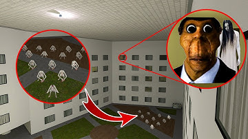 SCP 096 And SCARY OBUNGA And GHOST Garry