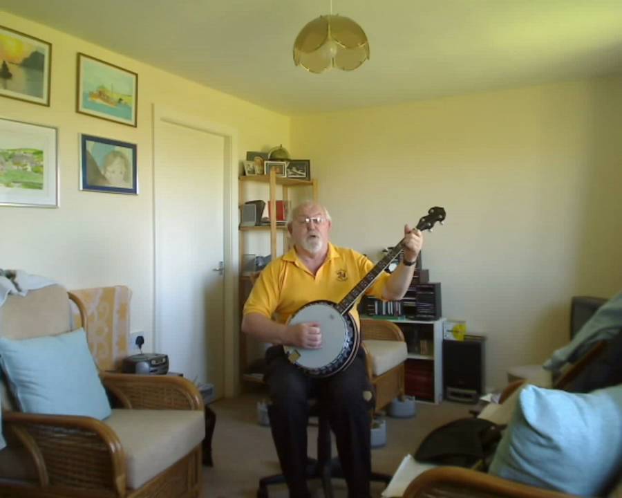 5string Banjo Grandfathers Clock (Including lyrics and chords) YouTube