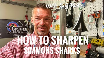 How To Sharpen Simmons Sharks With The Jewel Stick!
