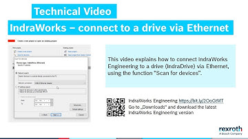 IndraWorks – Connecting to a Drive using Ethernet