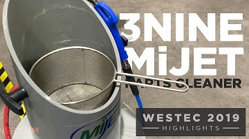 3NINE The 8” MiJET® Air Cleaner - Clean Oil & Chips from Your Parts with Ease!