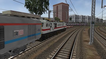 Diverted 12125 CSMT - PUNE PRAGATI EXPRESS | INDIAN TRAIN SIMULATOR | MSTS | Openrails | Part-1