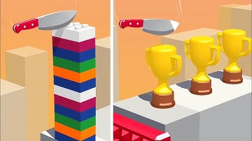 Slice It All! Satisfying and Relaxing ASMR Slicing Gameplay Video NEW UPDATE