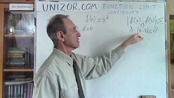 Unizor - Function Limits - Continuity