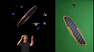 How to Make Objects Fly and Assemble in the Air [Hover Builder Effect  Skateboard Tutorial]