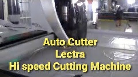 Auto Fabric cutting machine in Bangladesh | Lectra machine Vector fashion iX6 | world of the Best