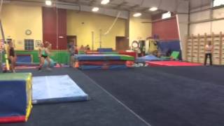 Emma Acheson double pike training video