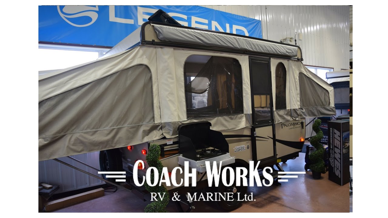 2017 Palomino Tent Trailer T10LTD YouTube