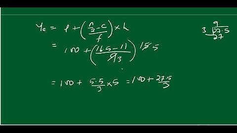 Median and Mode of Grouped Data (Mizo) -Class- X Maths