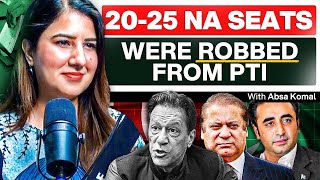 Rigging, Election Coverage, PML-N's loss and the Future of Independents - Absa Komal - #TPE 340