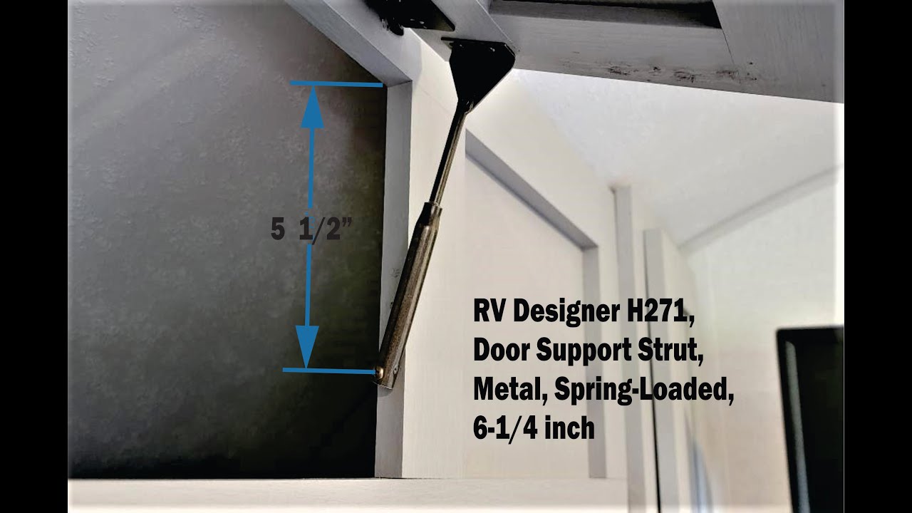 RV Designer H271 Strut Installation for RV overhead Doors YouTube