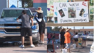 Family of brothers killed in Glendale shooting hold car wash fundraiser