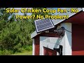 Solar Chicken Coop Fan - No Power No Problem! #solarpower #backyardchickens #diyprojects