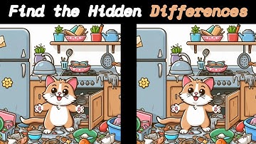 Can you find 3 differences in 60 seconds? [Spot the difference game]