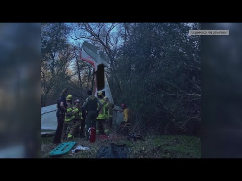 2 injured in plane crash in Tuolumne County - YouTube