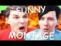 Dan and phil funny gaming montage