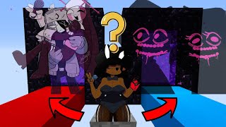Minecraft Fnf Carol Do Not Choose The Wrong Portal Sarvente & Ruv Or Boyfriend & Girlfriend ?