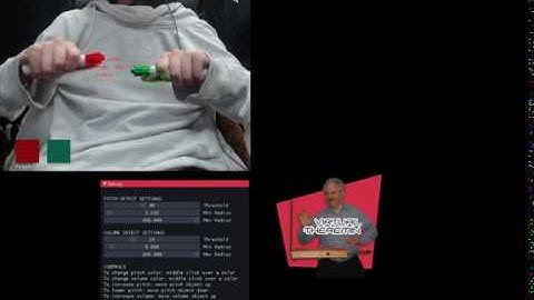 Using Computer Vision to make a Virtual Theremin (Open Frameworks, OpenCV)