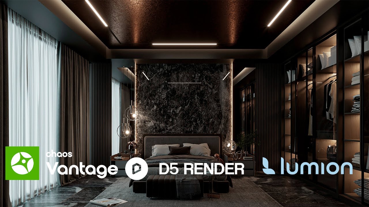 Interior Arch-Viz | D5 Render vs Lumion vs Chaos Vantage - YouTube
