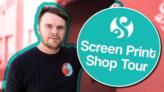 Screen Print Shop Tour - Stoked On Printing