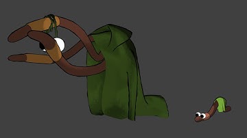 Blender Timelapse Fantasy Worm