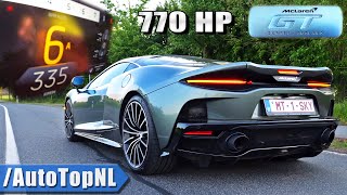 770Hp Mclaren Gt 0-335Kmh Insane Acceleration & Flyby Sound By Autotopnl