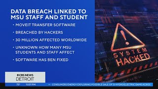 Michigan State University says third-party data breach could impact MSU community