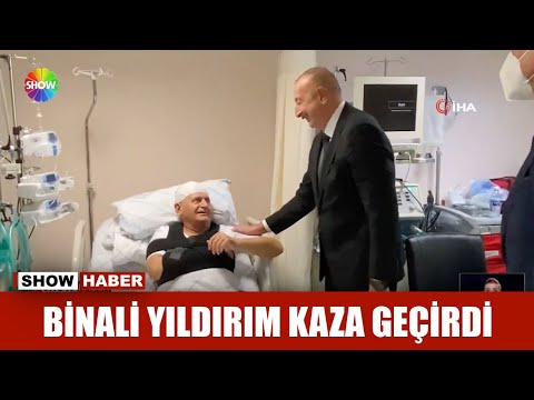 Binali Yıldırım kaza geçirdi