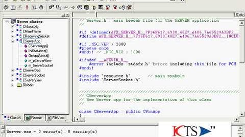 Network Programming using VC++ and Winsock Library| Networking|VC++ Video Tutorial