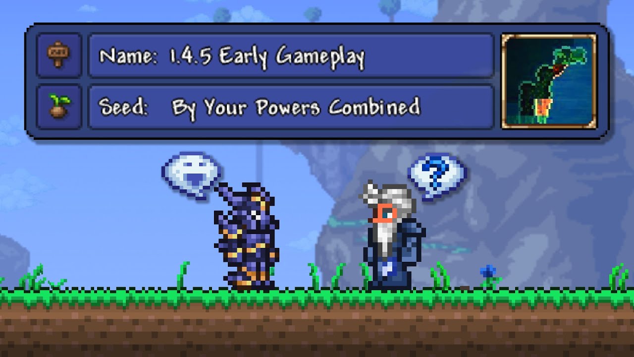 PCGamesN on X: Terraria 1.4.5 is burying even more secrets in its  challenge seeds Terraria's next (and final?) update is in the last stages  of development, so Re-Logic shares how it's making