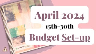 Payday Routine: April 15th - 31st Budget Set-up & Allocation Strategy