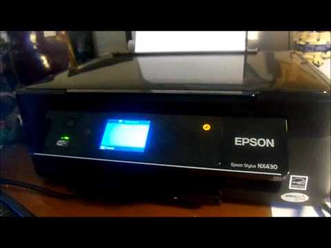 My printer, my new one!(Epson Stylus NX430 Small In One Unboxing, Review, and test